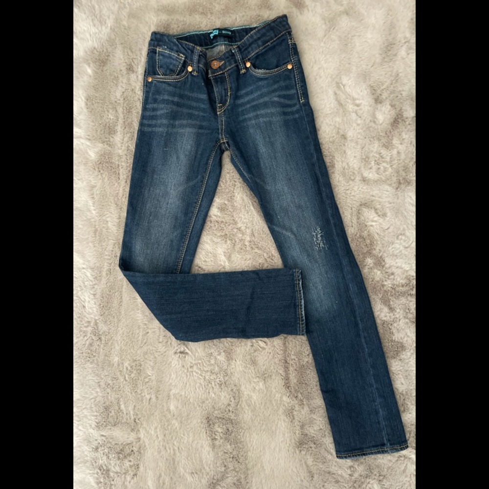 Levi’s girls 8 Regular skinny jeans